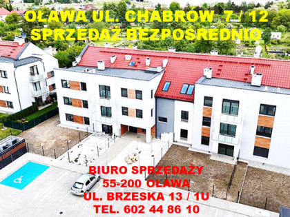 OŁAWA ULICA CHABRÓW 7 MIESZKANIE NR 12 W BUDYNKU WINDA