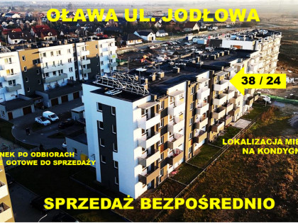 OŁAWA ULICA JODŁOWA 38 / 24 W BUDYNKU WINDA MIESZKANIE W STANDARDZIE DEWELOPERSKIM