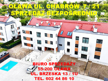 OŁAWA ULICA CHABRÓW 7  MIESZKANIE NR 21  W BUDYNKU WINDA