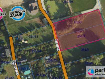 Działka Niestępowo ul. Szeroka