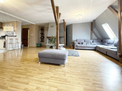 Duże mieszkanie w Kamienicy z loggią