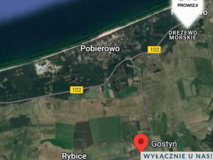Działka budowlana Gostyń gm. Świerzno,