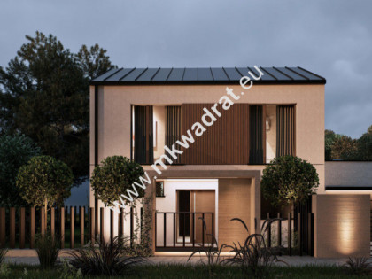 Działka z projektem małego osiedla