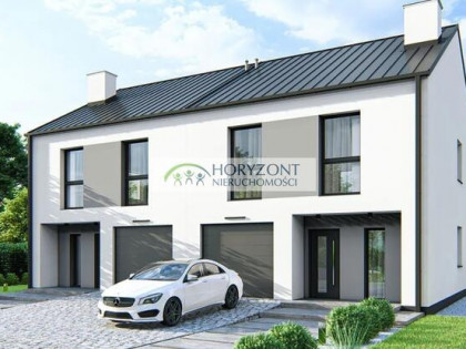 Pepowo-  nowoczesny dom w zabudowie bliźniaczej