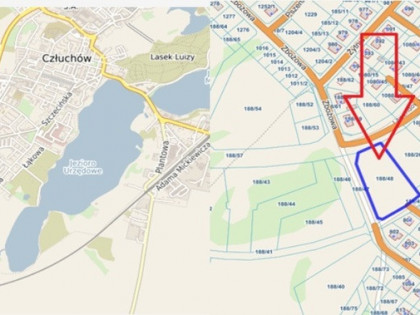 Działka Człuchów