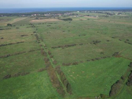 Działka 3 km od morza, Bobolin, Dąbki pod Darłowem