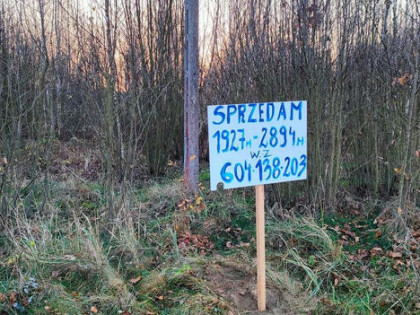 działka budowlana grodzisko gm. żytno pow. radomszczański