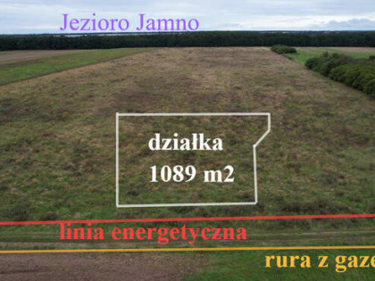 Jamno Łabusz Koszalin działka budowlana z warunkam