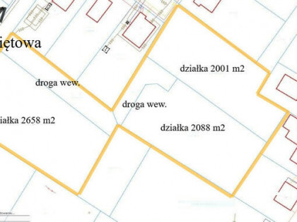 Koszalin ul. Miętowa duża działka budowl. 2658 m2