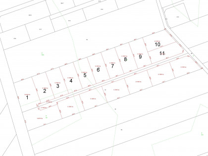 Działka Zosin ul. Chabrowa