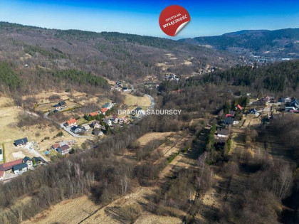 Działka budowlana Stróża gm. Pcim