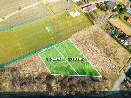 Duże działki budowlane 1370 m2 i 1154 m2 | Lizawice | MEDIA