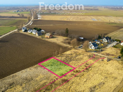 Działka budowlana 959m2 – ok. 25 minut do Gdańska