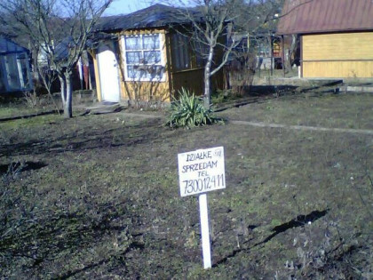 Działka ogrodowa, ROD Relaks, Białystok