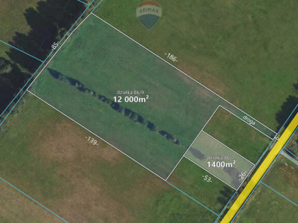 Działka 13 400 m2 z warunkami zabudowy