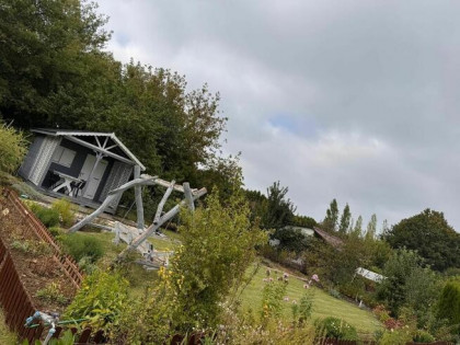 Ogródek działkowy ROD Harnaś ul. Koncertowa Lublin