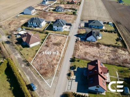 DZIAŁKA BUDOWLANA 1149 m² | PĘGÓW | media