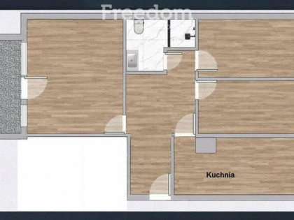 3 pokoje z balkonem – Gocław, Orlego Lotu