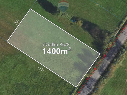 Działka 1400 m2 z warunkami zabudowy gm.Włocławek