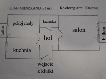 mieszkanie w centrum Kołobrzegu długoterminowo