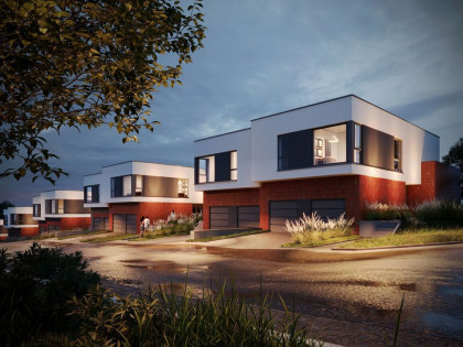 nowoczesne, duży ogród, garaż w bryle, 0% prowizji