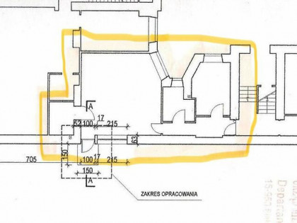 W kamienicy z dużym ogrodem 60 m2 parter 2 wejścia
