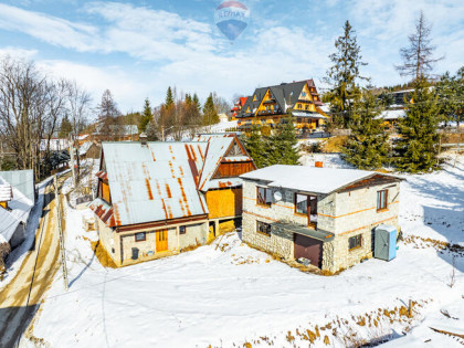 Działka z rozpoczętą budową w Dzianiszu Górnym