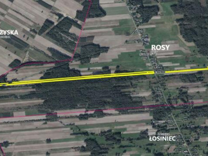 Działka rolno-budowlana Rosy gm. Stoczek Łukowski
