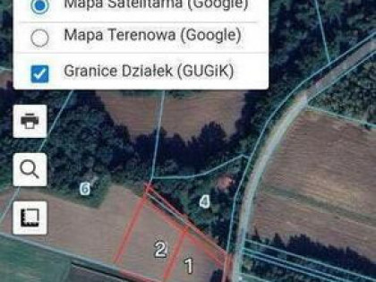 Działki budowlane Siemiechów gm. Widawa