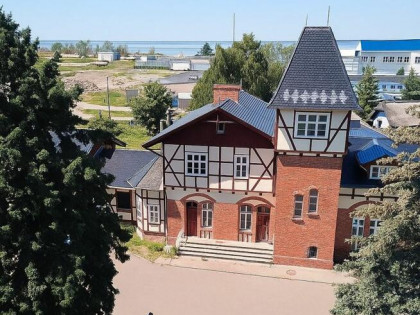 Dawny dworzec w Tolkmicku