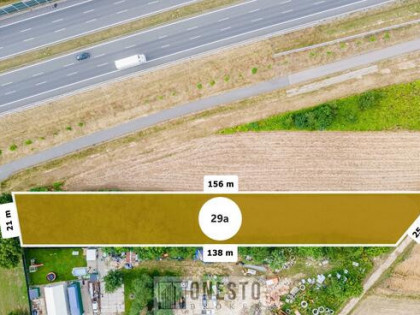 Działka usługowa Snopków gm. Jastków, Satelitarna
