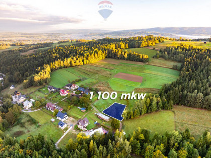 Działka rekreacyjna 1100 m² Rokiciny Podhalańskie