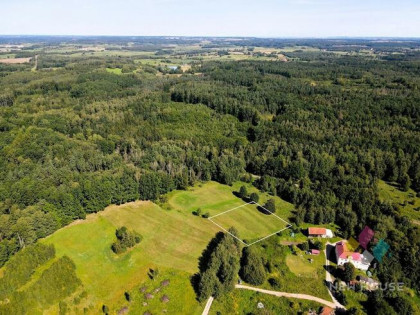 Działka z widokiem na las