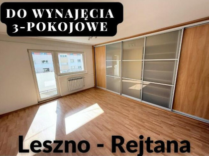 DO WYNAJĘCIA , duże jasne mieszkanie - Leszno - ul. Rejtana