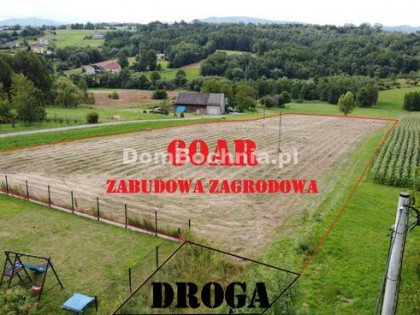 Działka rolno-budowlana Bieńkowice gm. Dobczyce