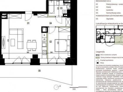 Piękne mieszkanie 2 pokojowe z ogródkiem w świetnej lokalizacji