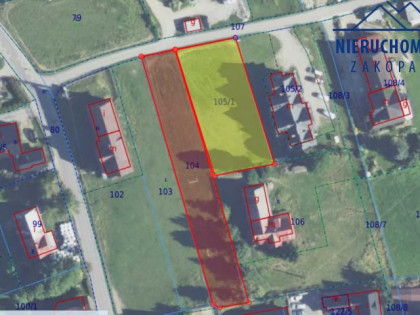 Działka Murzasichle ul. Budzowa