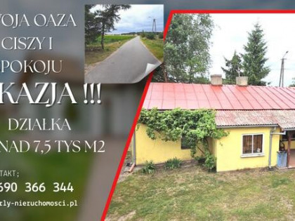 Dom z potencjałem pośród natury – Twoja oaza ciszy i spokoju