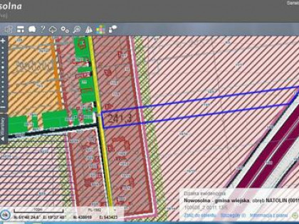 Teren inwestycyjny 1,34 - 4 ha Natolin k. Łodzi
