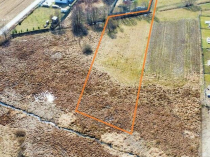 Piękna działka 3650m2 Brynica 9km od Kielc , WZ budowlana ,