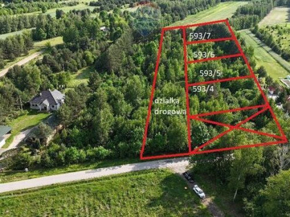 Działka budowlana ok.1400 m2 -Wałsnów gm. Orońsko