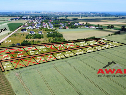 Działka Połczyno rynek pierwotny ul. Polna