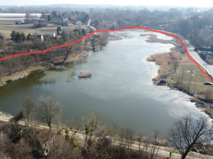 Działka o pow. 4,6 ha w Klementowicach gm. Kurów.