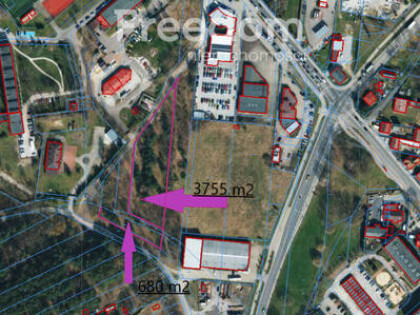 Działka inwestycyjna, Bełchatów, 4 435 m2