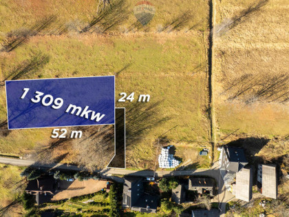 WIDOKOWA DZIAŁKA W RZEPISKACH | 1310 m2