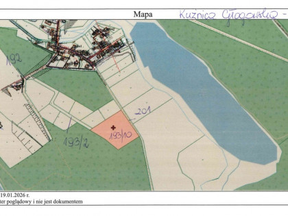 Działka Kuźnica głogowska Kuźnica Głogowska