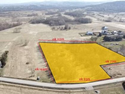 Działka Bóbrka gm. Chorkówka