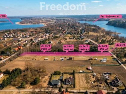 Działki Dąbrówno wśród jezior i lasów