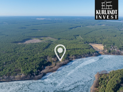 Działka z linią brzegową Jeziora Okonińskiego