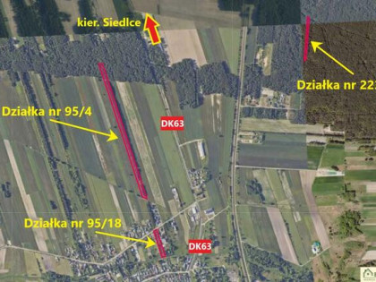 Działka rolna Gołaszyn gm. Łuków